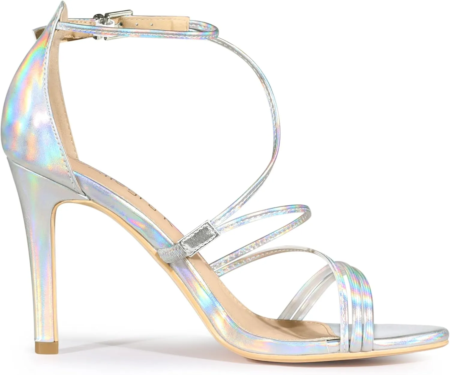 Allegra K Women's Party Strappy Stiletto High Heels Sandals