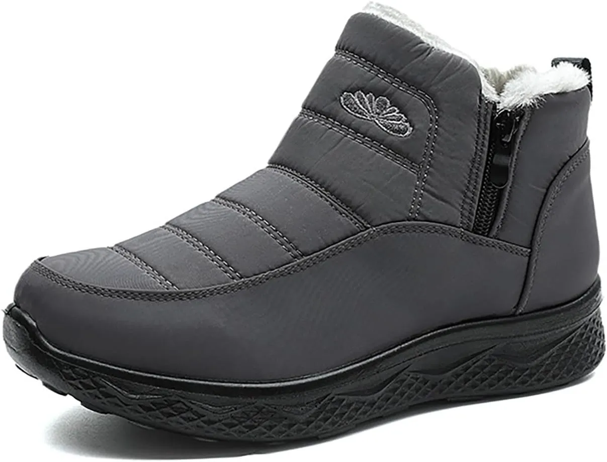 Boots Woman Boots Fashion Casual Shoes Men's Snow Boots Cotton Shoes Winter Padded Warm Women's Boots