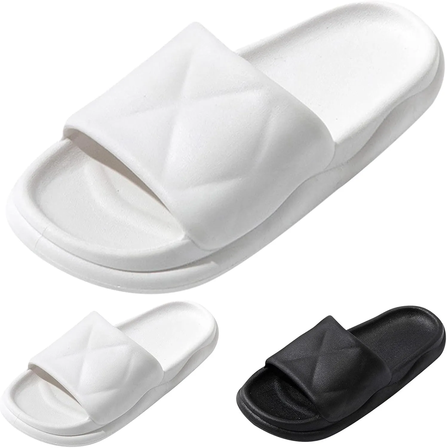 Cloud Slides Womens Slides Shower Slippers Shower Shoes Women Sandals Men Bath Slipper Indoor House Pool College Dorm