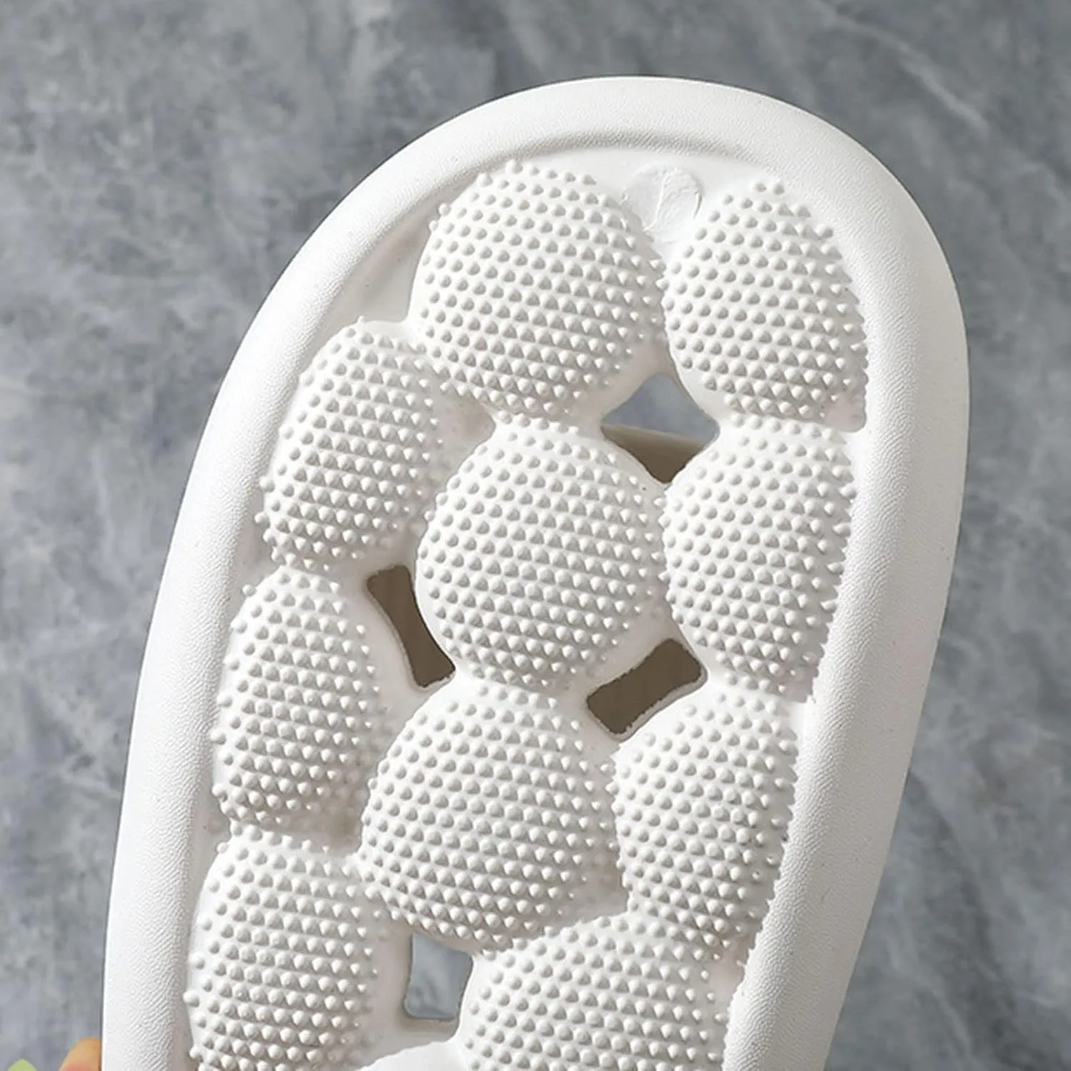 Cloud Slippers for Women Open Toe Shower Shoes Bathroom Sandals Open Toe Shower Shoes Shower Slides for Women