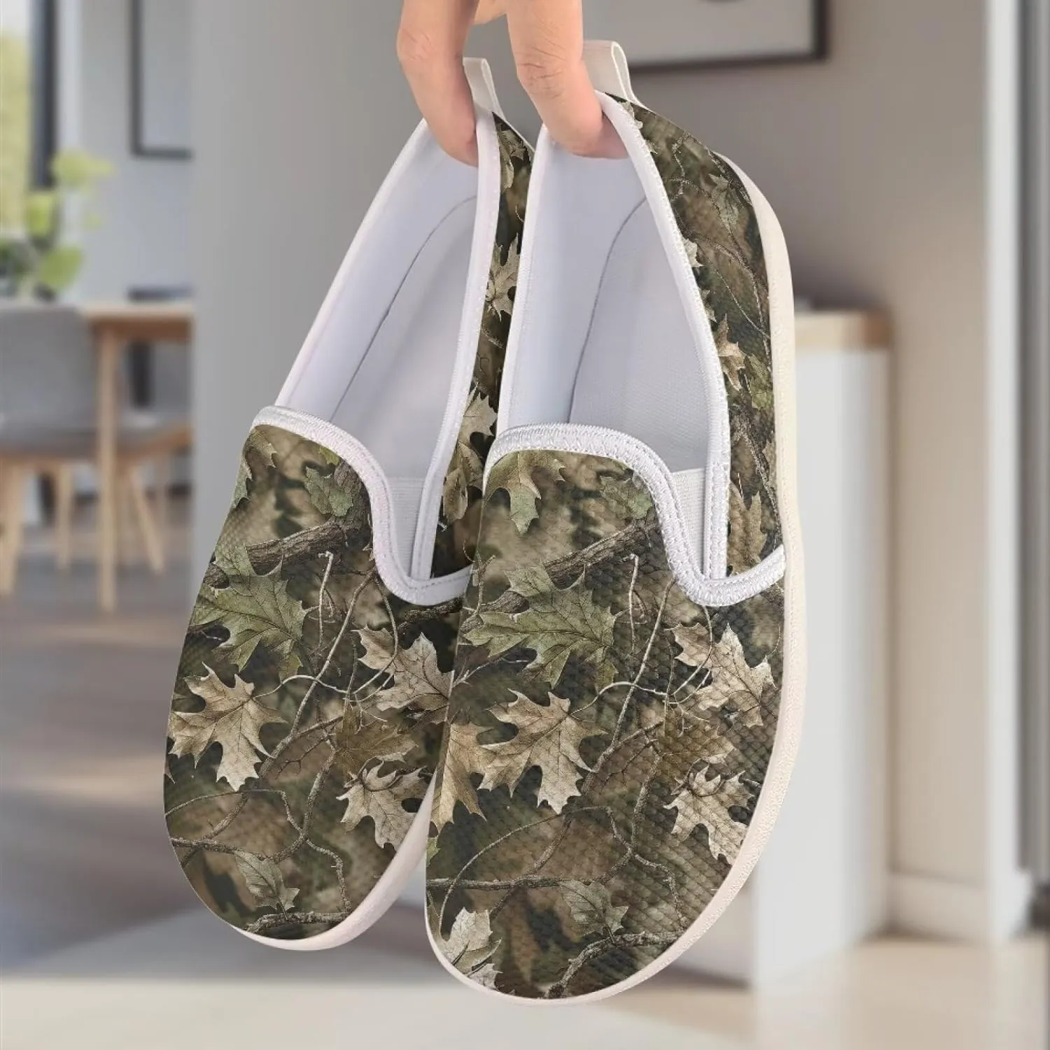 Comfortable Womens Slip On Casual Shoes Trendy Flat Shoes for Women