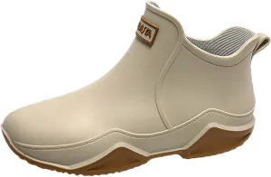 Couple Rain Shoes Outside Wear Versatile Water Shoes Thick Bottom Comfortable Non Slip Womens Original Short Rain Boot