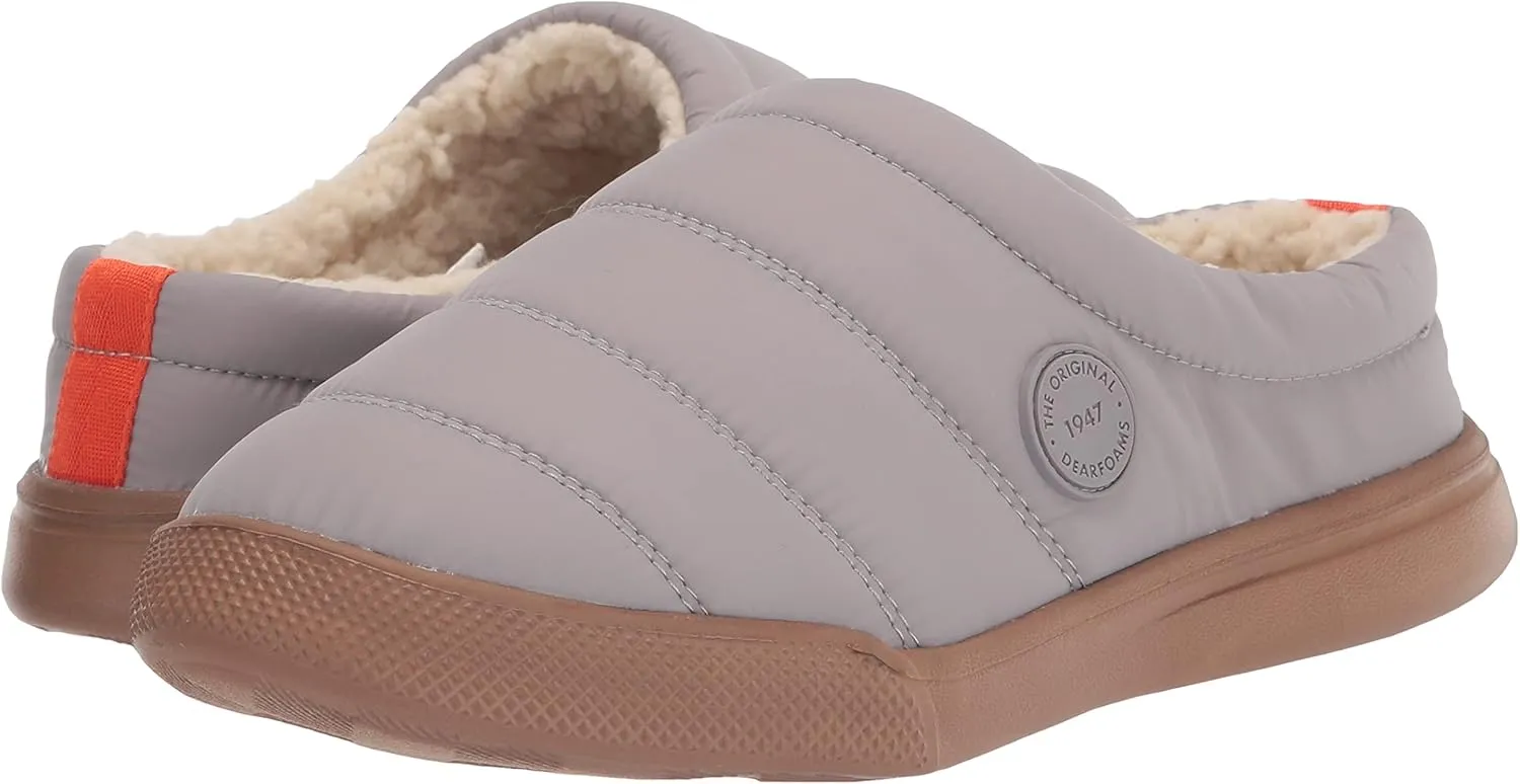 Dearfoams Women's Kendra Sport Lounge Memory Foam Clog Slipper