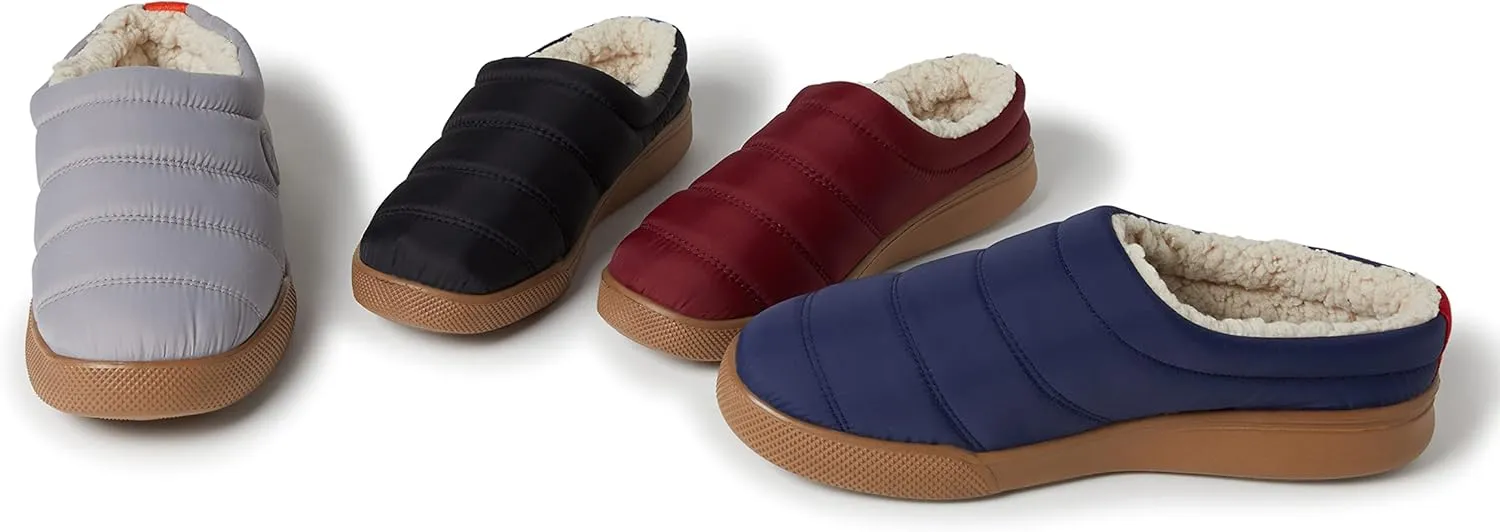 Dearfoams Women's Kendra Sport Lounge Memory Foam Clog Slipper
