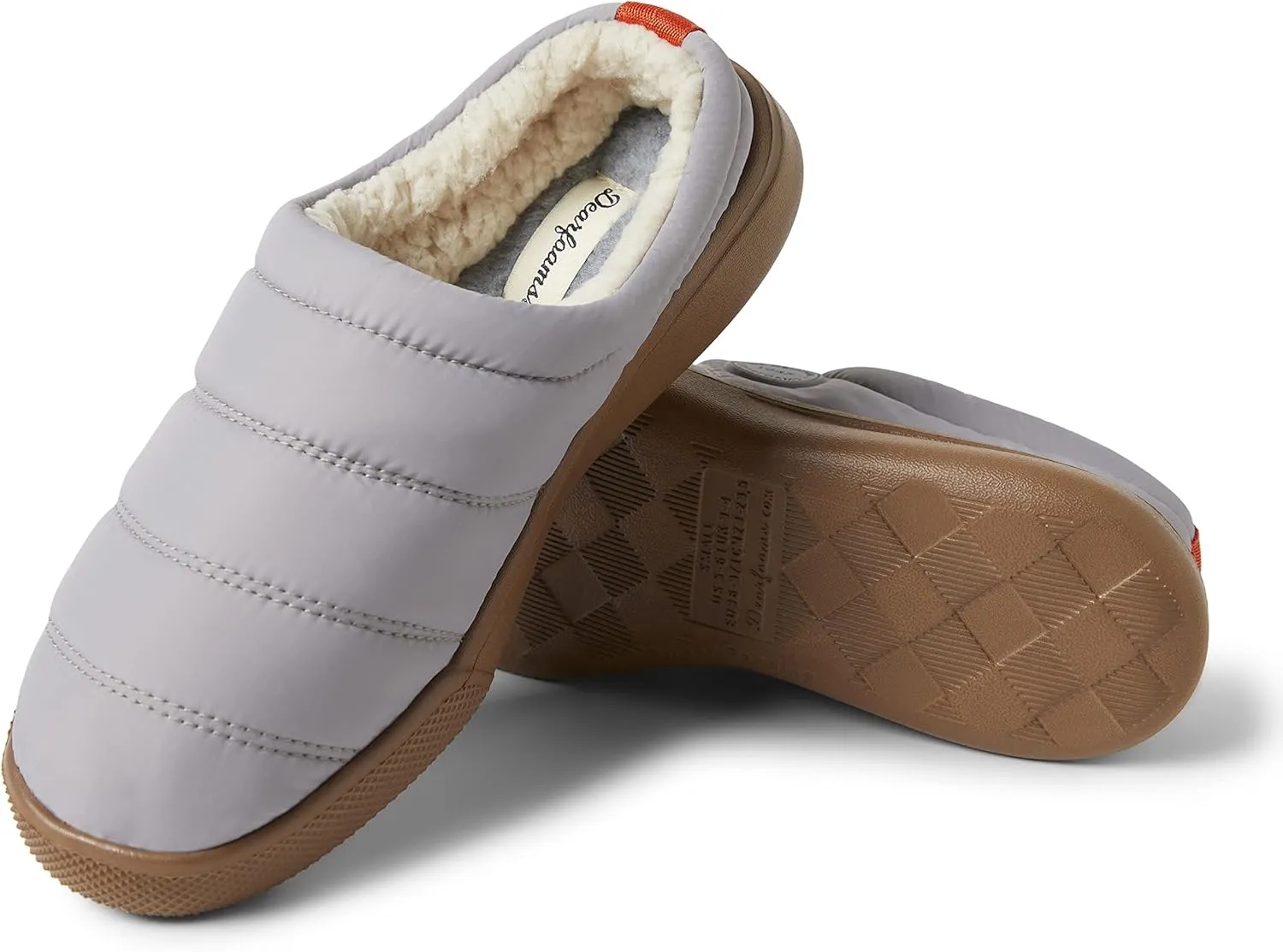 Dearfoams Women's Kendra Sport Lounge Memory Foam Clog Slipper