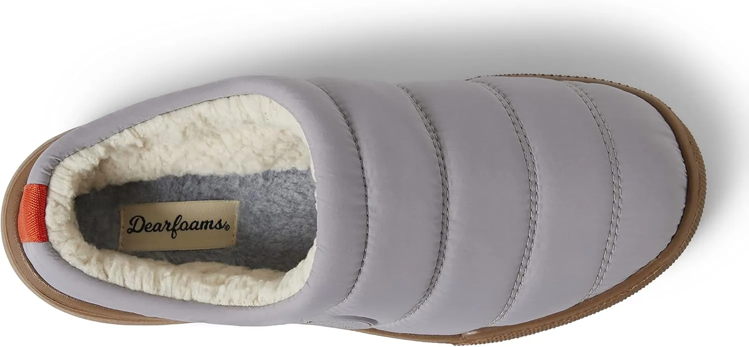 Dearfoams Women's Kendra Sport Lounge Memory Foam Clog Slipper