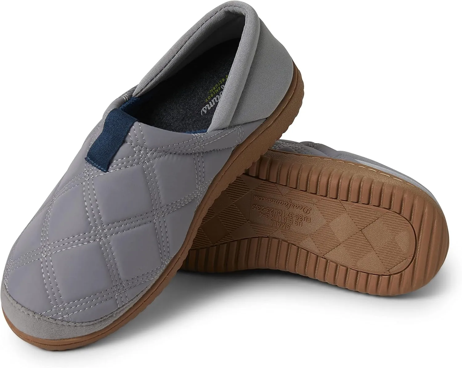 Dearfoams Women's River Closed Back Memory Foam Energy Return Slipper