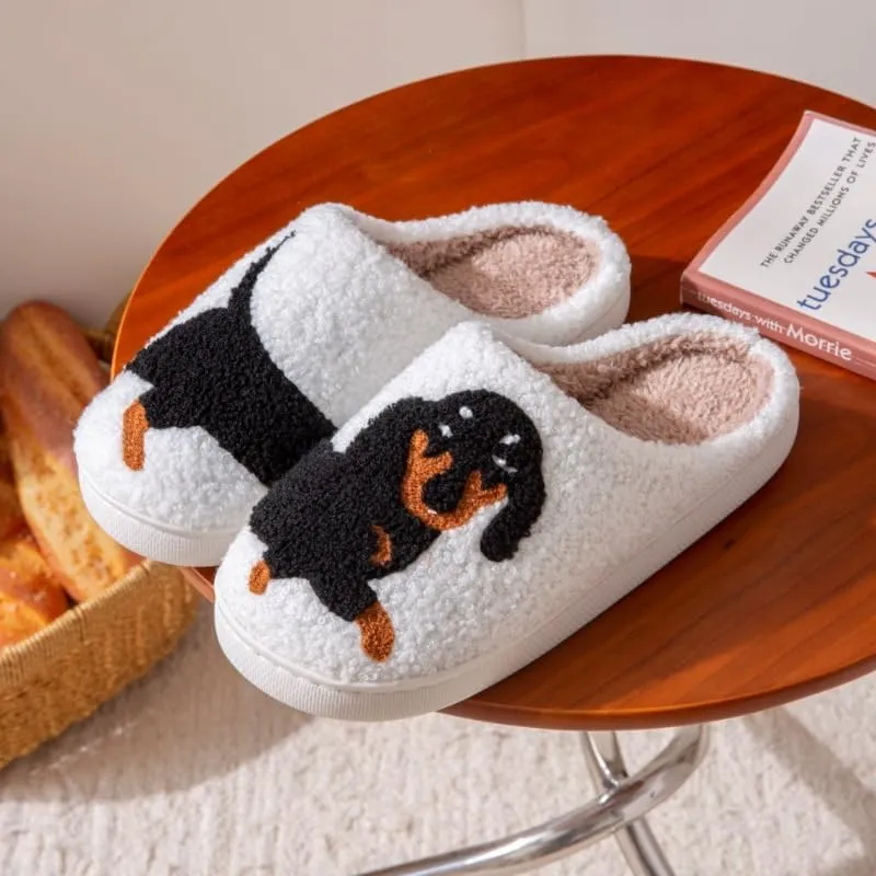 Fun and Loving Slippers Valentine's Day Style Women's & Men's Comfortable Memory Foam Slippers Fluffy and Soft Memory Foam Retro Indoor and Outdoor Home Couple Shoes