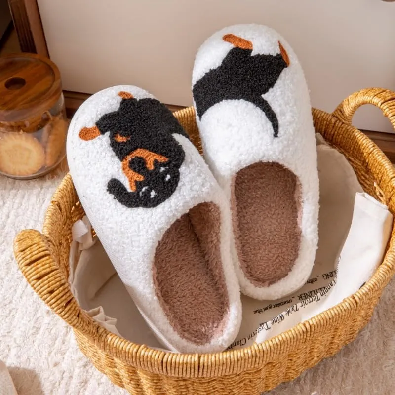 Fun and Loving Slippers Valentine's Day Style Women's & Men's Comfortable Memory Foam Slippers Fluffy and Soft Memory Foam Retro Indoor and Outdoor Home Couple Shoes