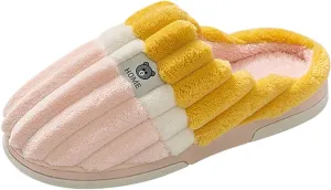 Gibobby Slippers for Women Cute Indoor Fuzzy Fluffy Furry Cozy Home Bedroom Comfy Winter Warm Outdoor Shoes