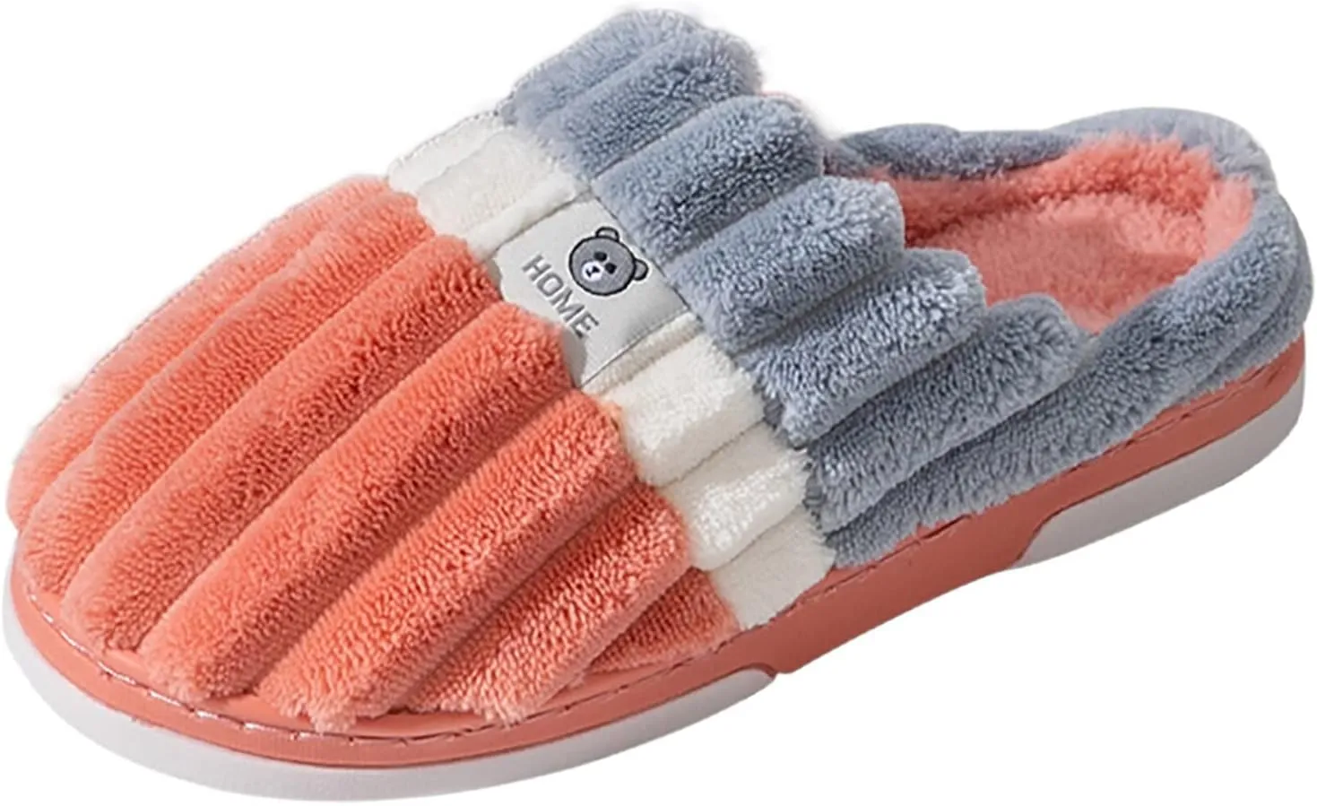 Gibobby Slippers for Women Cute Indoor Fuzzy Fluffy Furry Cozy Home Bedroom Comfy Winter Warm Outdoor Shoes