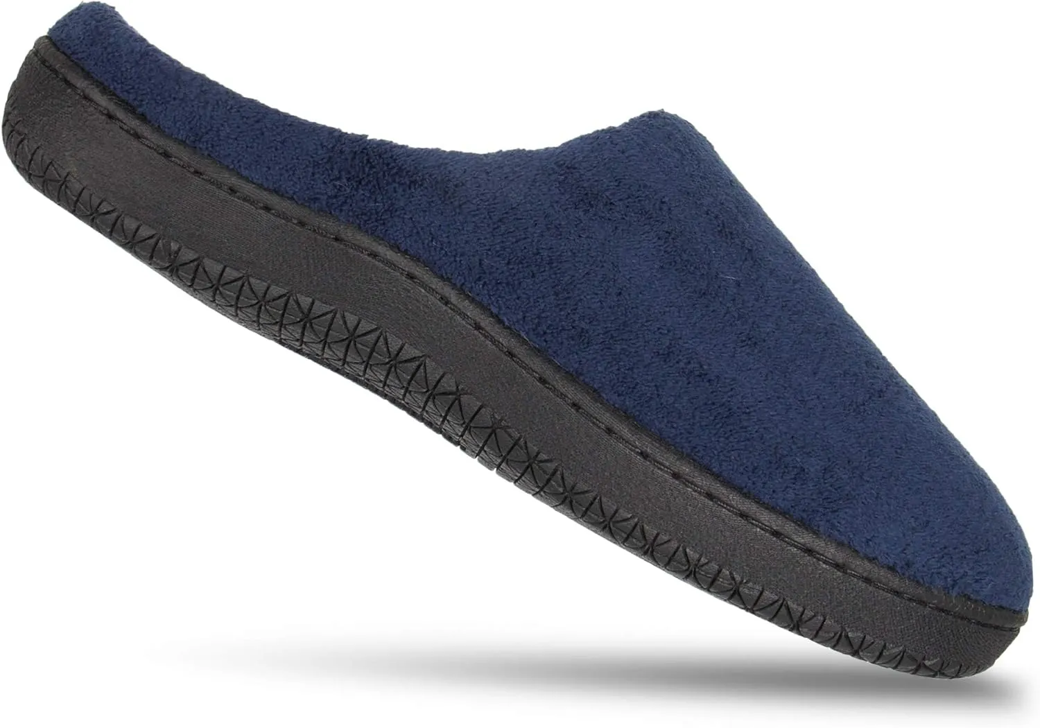 Hanes Men's Felt Clog Slipper Shoe - Memory Foam Indoor Outdoor Sole