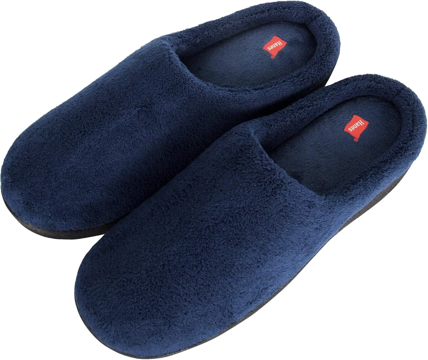 Hanes Men's Felt Clog Slipper Shoe - Memory Foam Indoor Outdoor Sole