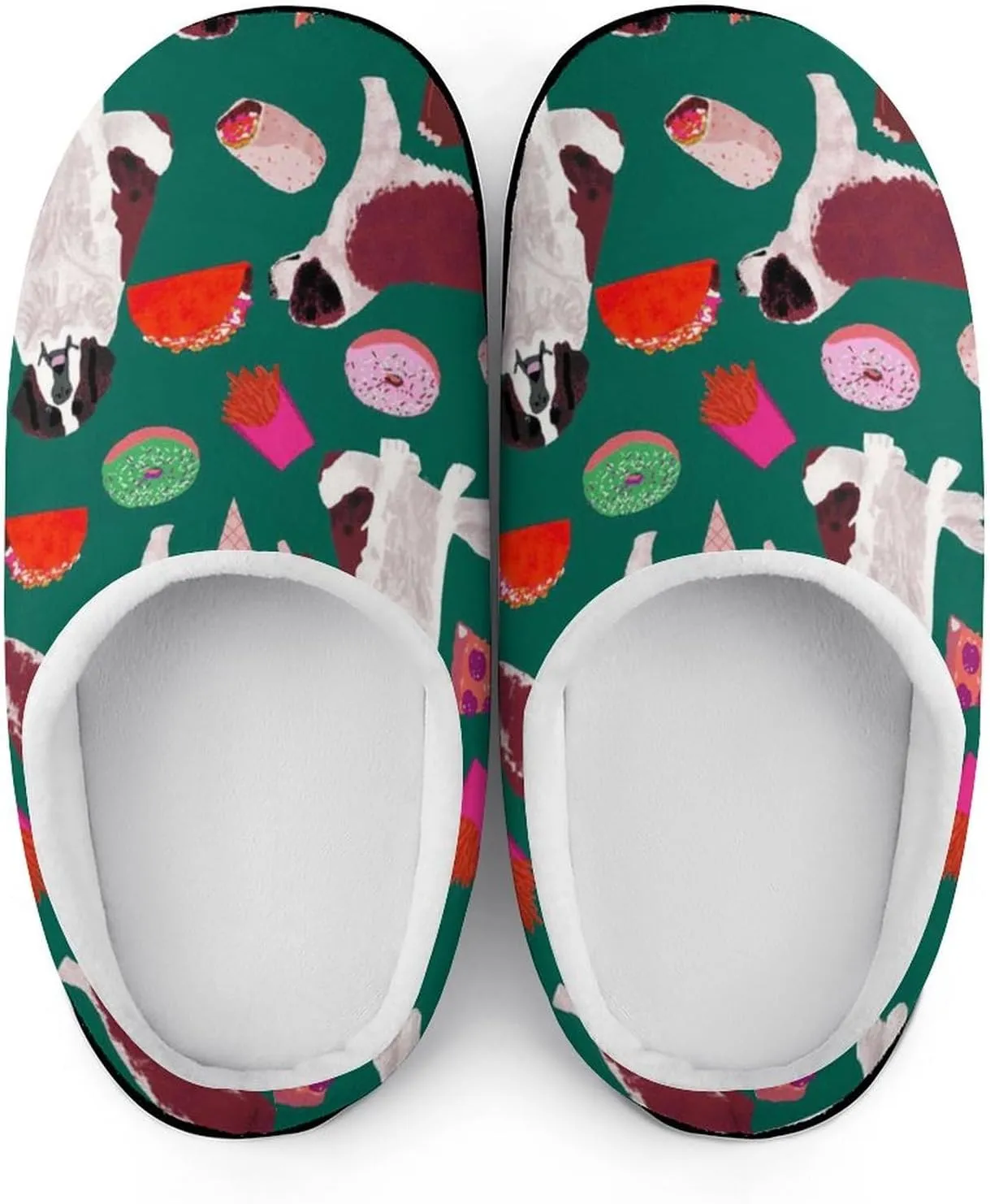 House Living Room Slippers - Memory Foam Slippers Rubber Sole Slippers