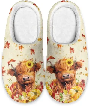 Indoor Slippers Fall Slippers Ghost Slippers for Indoor Size 4-12