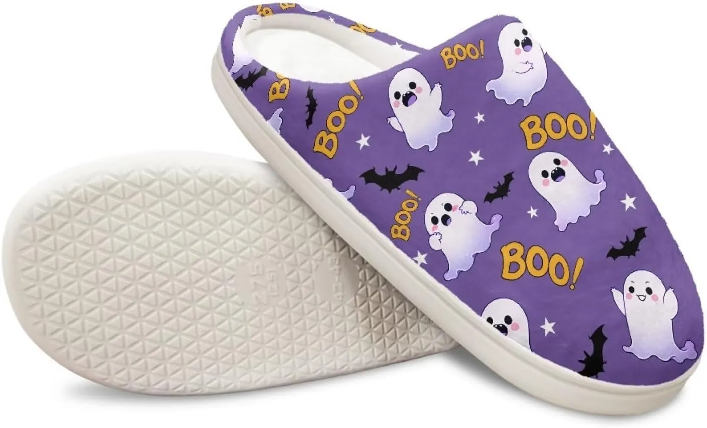 Indoor Slippers Fall Slippers Ghost Slippers for Indoor Size 4-12