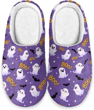 Indoor Slippers Fall Slippers Ghost Slippers for Indoor Size 4-12