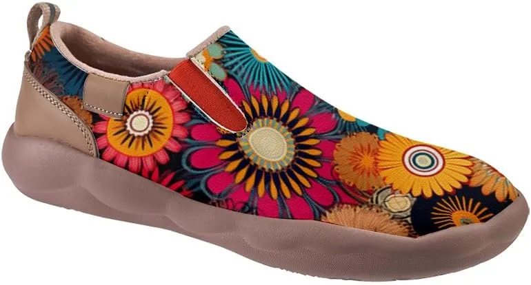 Kid's Walking Shoes Boys Girls Casual Loafers Art Painted Comfort Slip On Soft Sole Sneakers