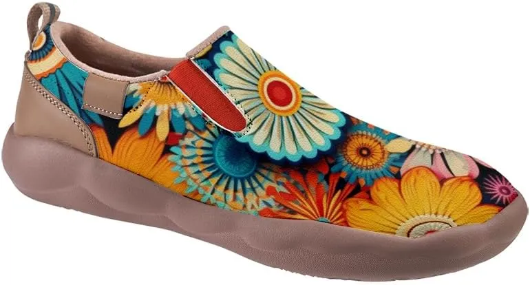 Kid's Walking Shoes Boys Girls Casual Loafers Art Painted Comfort Slip On Soft Sole Sneakers