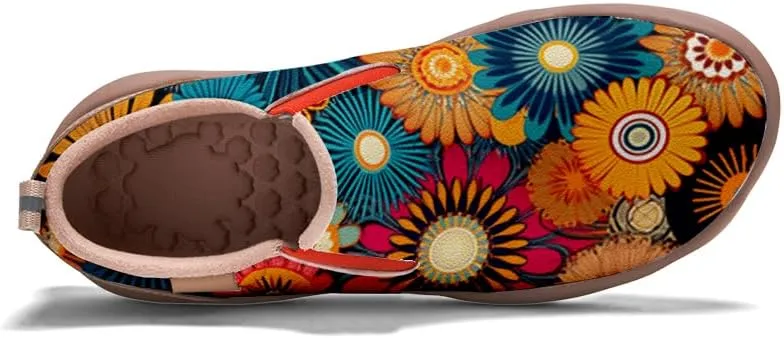 Kid's Walking Shoes Boys Girls Casual Loafers Art Painted Comfort Slip On Soft Sole Sneakers