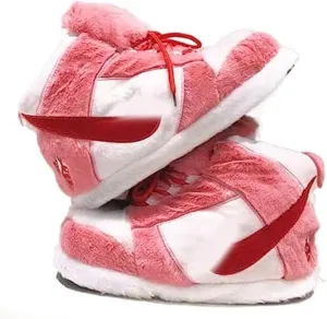 LAPRBY Sneaker Slippers Non Slip Sole Indoor House Plush Slippers Unisex Indoor Floor Cotton Shoes