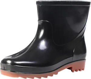 Man Short Rubber Rainboots Rubber Boots For Garden Man Rain Footwear Rain Shoes Winter Hoodies Men, 7.5