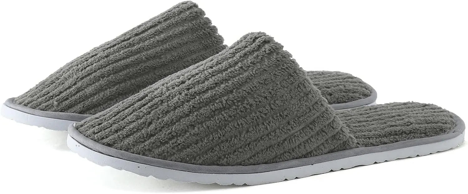 Men And Women Disposable Slippers Hotel Home Stay Coral Velvet Antiskid Sole Cute Womens Slippers with Hard