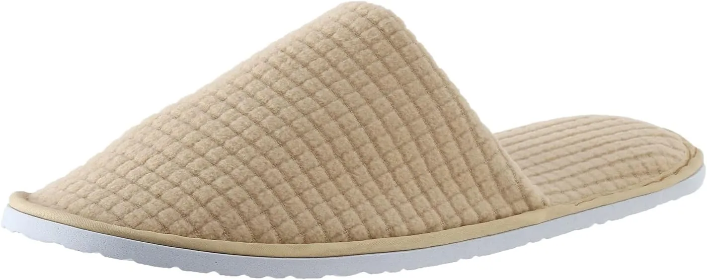 Men And Women Disposable Slippers Hotel Home Stay Coral Velvet Antiskid Sole Cute Womens Slippers with Hard