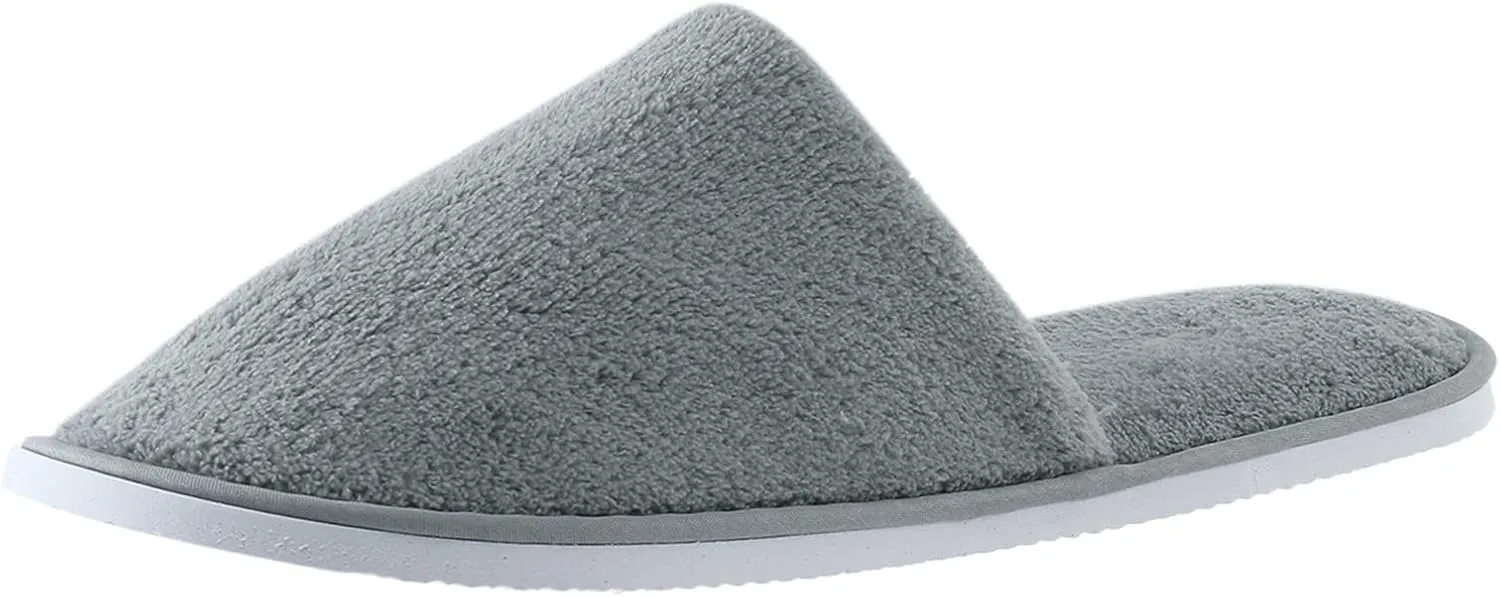 Men And Women Disposable Slippers Hotel Home Stay Coral Velvet Antiskid Sole Disposable Fuzzy Slipper for Women