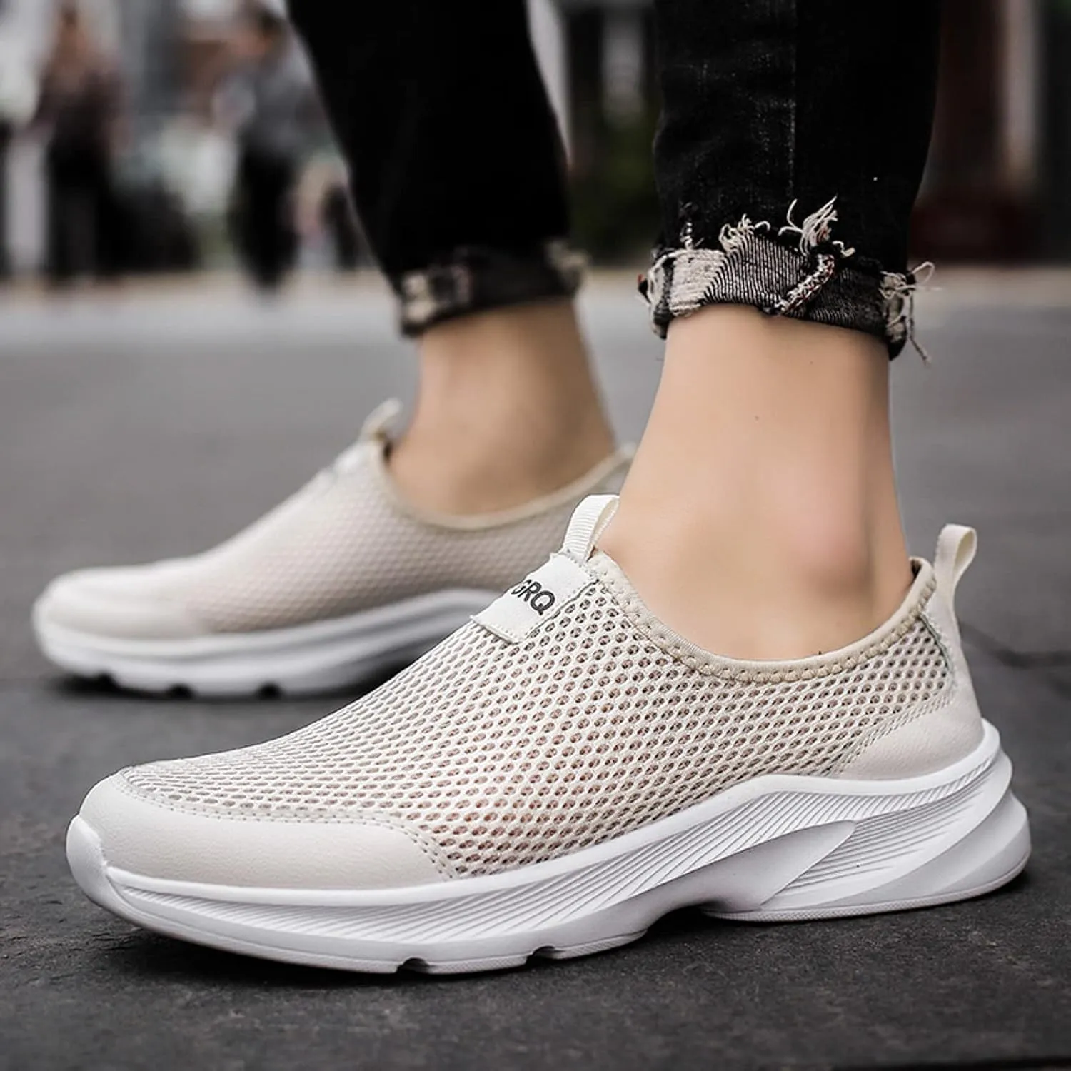 Men's Shoes Men's Fashion Sneakers Tennis Shoe for Men Slip on Shoe for Men Sport Running Trail Sneaker