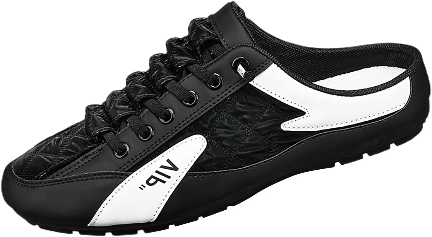 Men's Slip on Shoes Lightweight Mules Anti Slip Sneakers Comfortable Workout Shoes for Work Driving Other Occasions