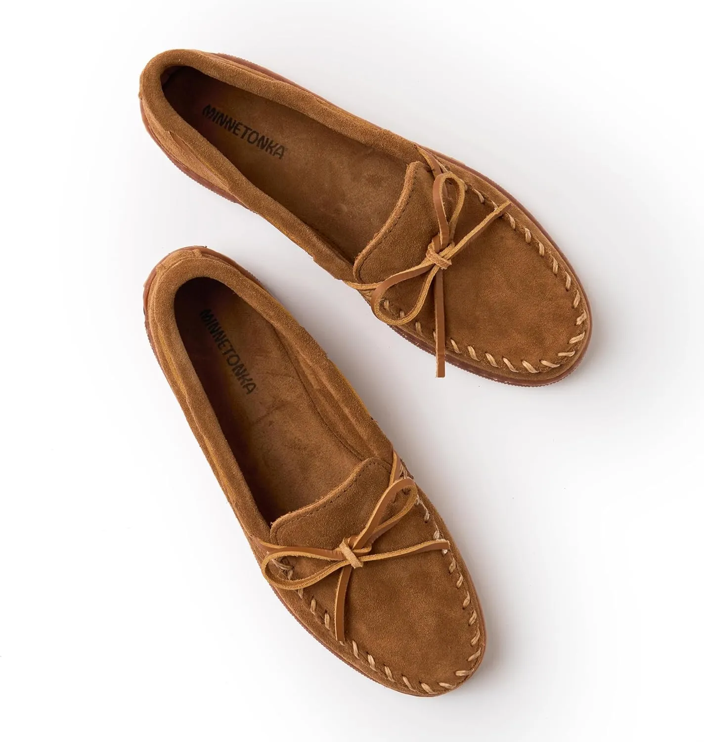 Minnetonka Men's Everyday Moc Suede Moccasin Loafers