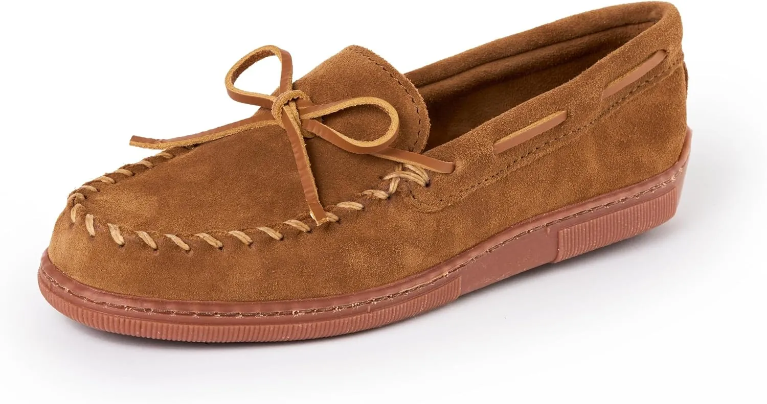 Minnetonka Men's Everyday Moc Suede Moccasin Loafers