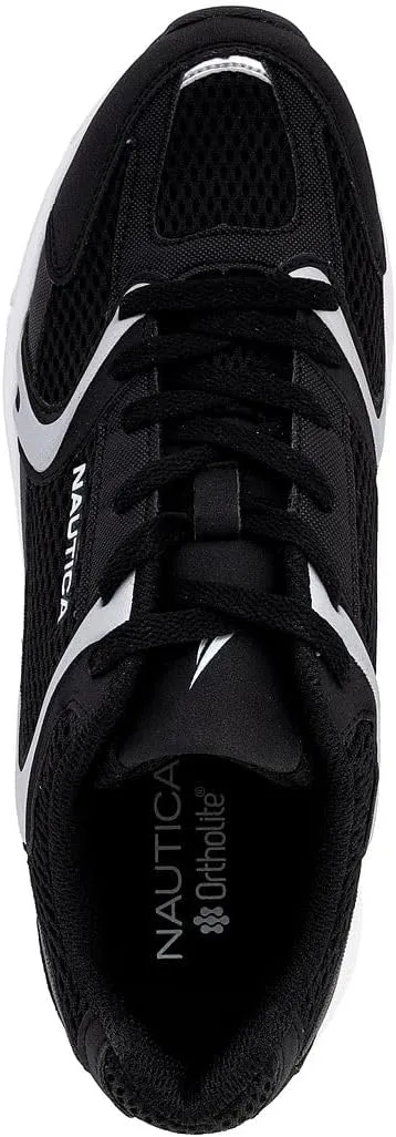 Nautica Mens Running Sneakers Sport Fashion Lace-Up Athletic Soft Shoes for Gym Tennis Men  Cushioned, Breathable, Lightweight & Comfortable