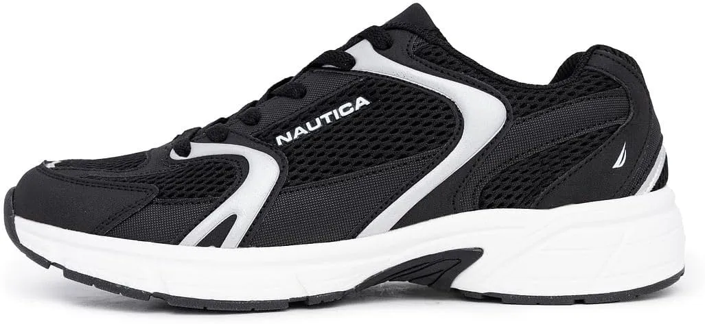 Nautica Mens Running Sneakers Sport Fashion Lace-Up Athletic Soft Shoes for Gym Tennis Men  Cushioned, Breathable, Lightweight & Comfortable