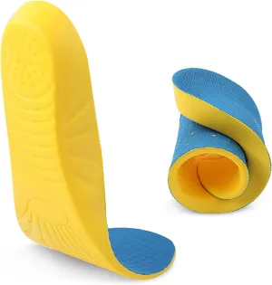 Shoe Insoles, Orthotic Insoles, Memory Foam Insoles Providing Great Shock Absorption and Cushion, Best Insoles for Men and Women for Everyday Use (M)