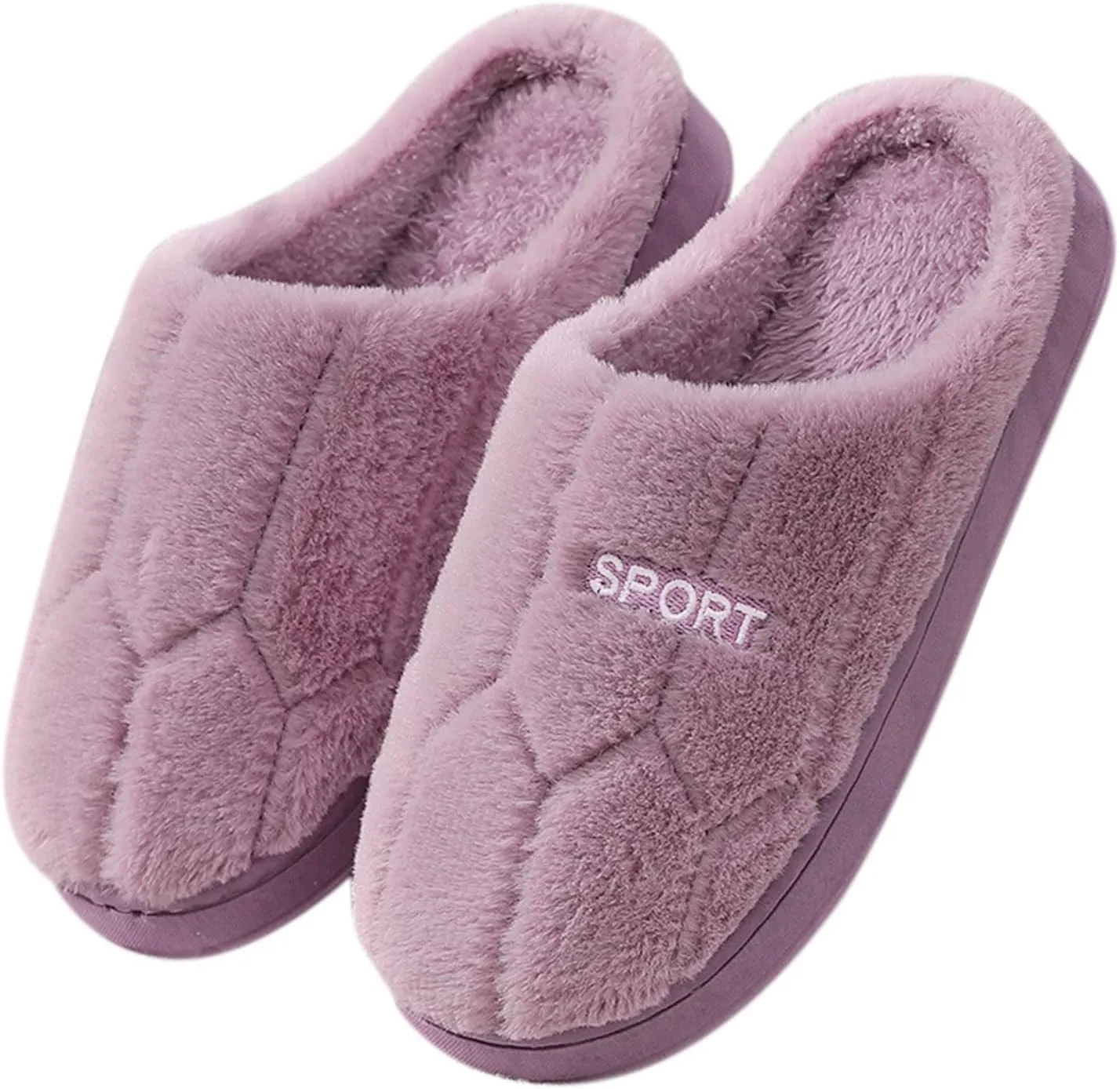 Slippers for Women, Womens Cute Fuzzy Slippers Soft Orthopedic Slippers Memory Foam House Slippers Indoor and Outdoor