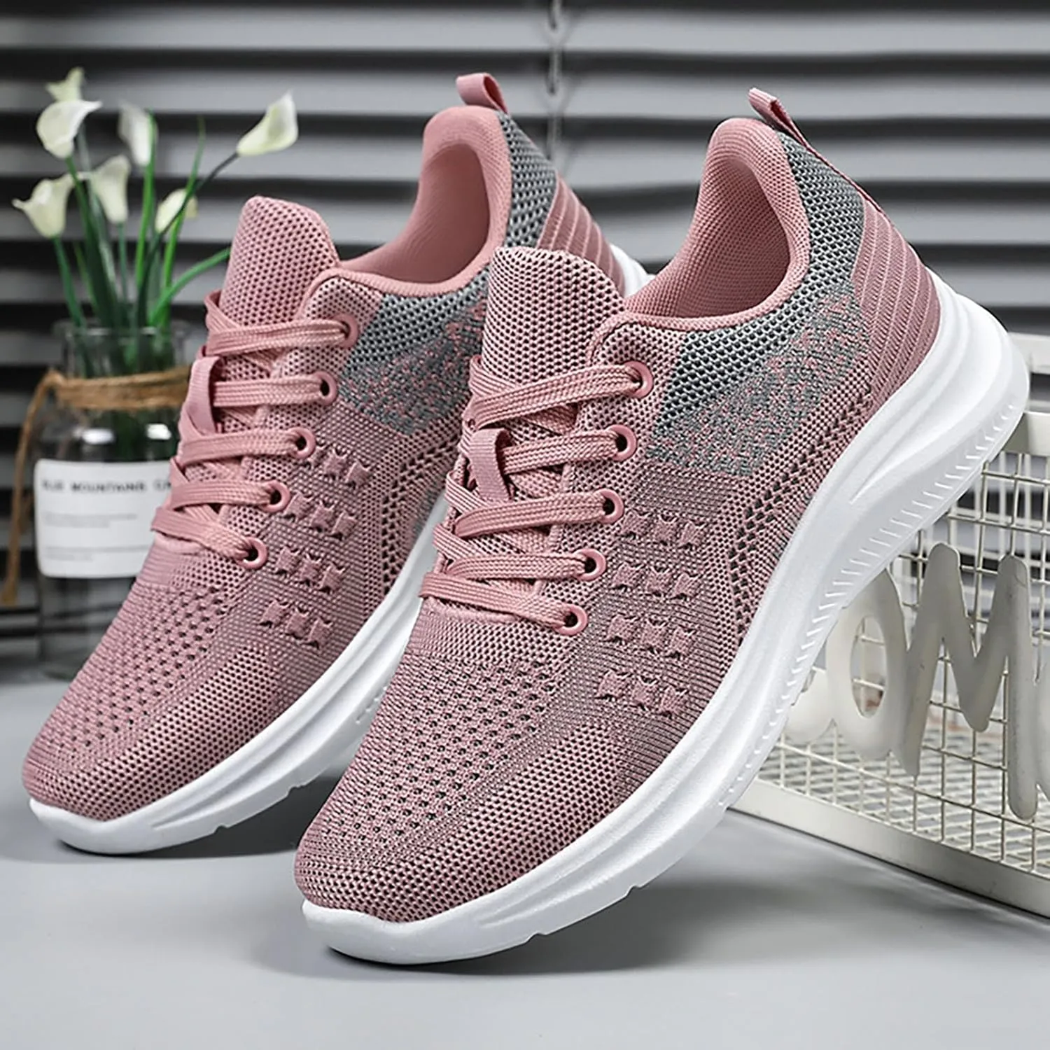Sneakers for Women Womens Slip On Shoes Womens White Tennis Shoes Women's Wide Loafers Loafers for Women Comfort Womens Shoes Sneakers Slip On