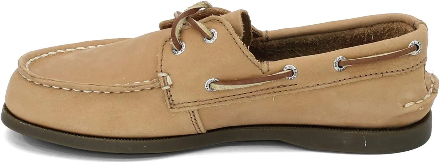 Sperry Kids Boys Authentic Original Slip On Boat Casual Shoes - Beige