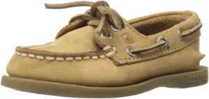 Sperry Kids Boys Authentic Original Slip On Boat Casual Shoes - Beige