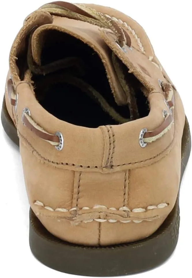 Sperry Kids Boys Authentic Original Slip On Boat Casual Shoes - Beige
