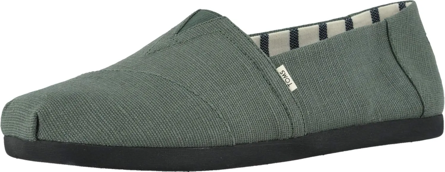 TOMS Mens Alpargata Slip On Casual Shoes - Green