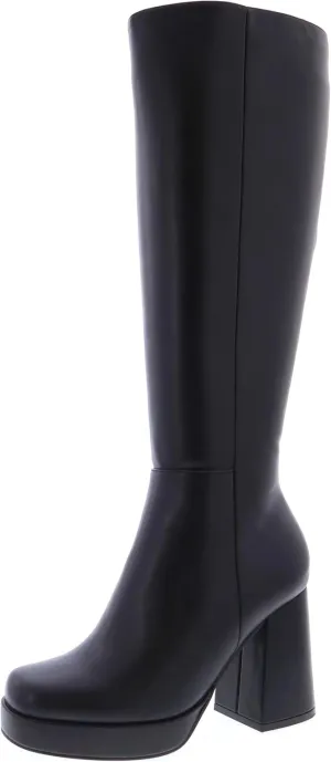 TruFox Knee High Platform Boots Chunky Heel Boots