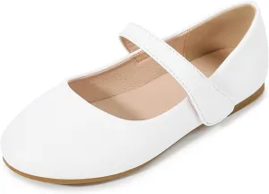 Unisex-Child Dressy Ballet Shoes Toddler Girl Leather Dress Shoes Closed Toe Mary Jane Flat Water Shoes for Toddlers