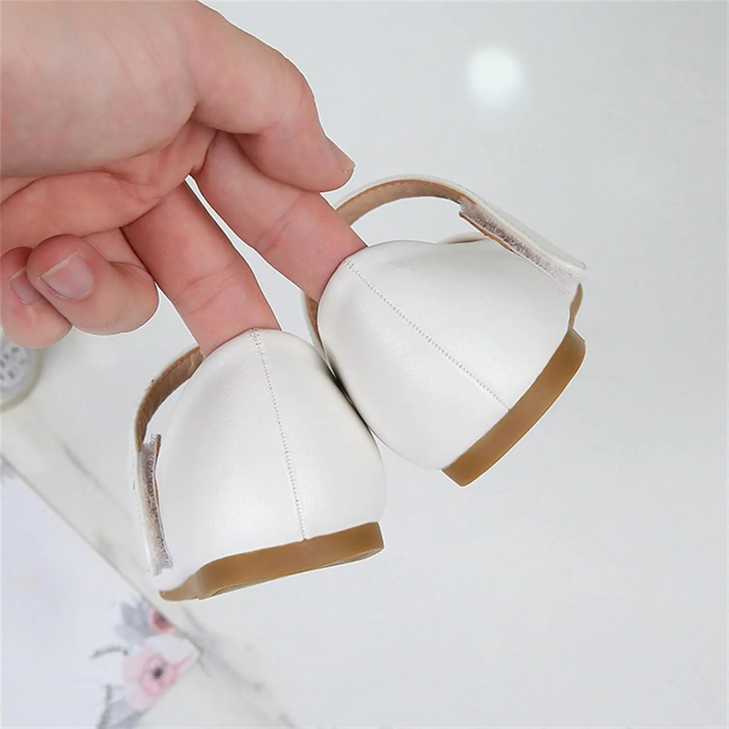 Unisex-Child Dressy Ballet Shoes Toddler Girl Leather Dress Shoes Closed Toe Mary Jane Flat Water Shoes for Toddlers