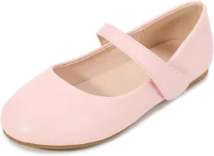 Unisex-Child Dressy Ballet Shoes Toddler Girl Leather Dress Shoes Closed Toe Mary Jane Flat Water Shoes for Toddlers
