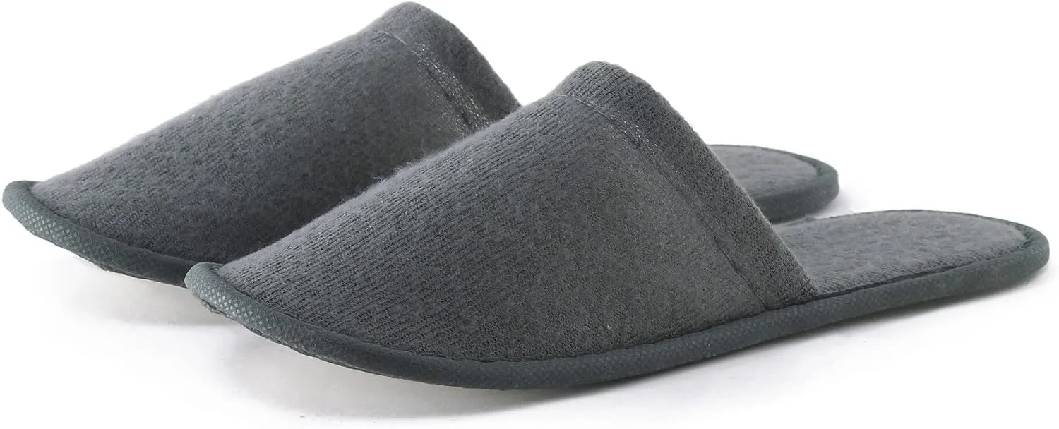 Unisex Disposable Slippers Non-Slip Washable Home Slippersf or Women and Men Hotel Guests Party Travel Spa Slippers
