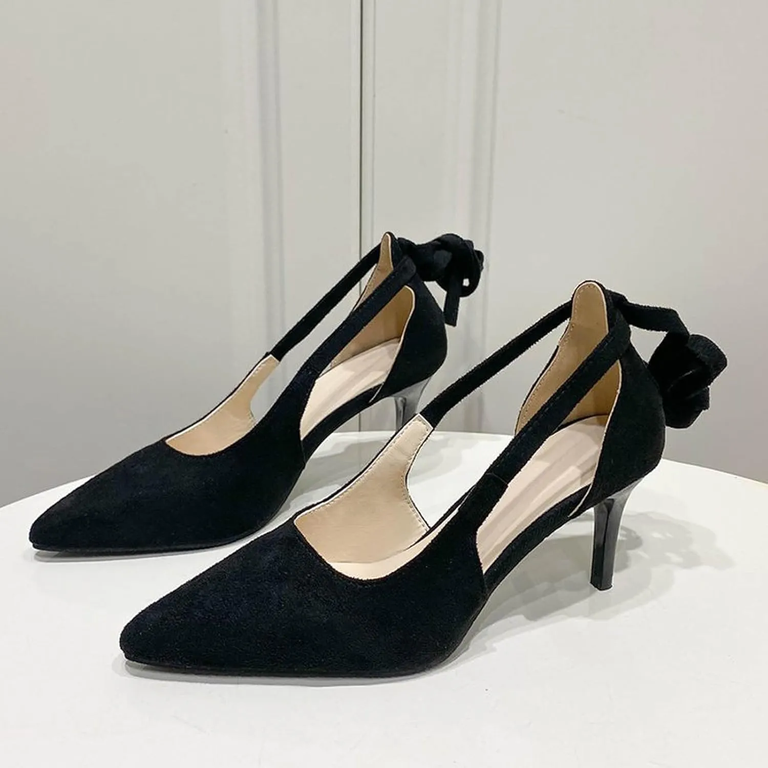 Wedding Sandals For Bride Ladies Strappy Stiletto High Heels Fashionable Solid Color Versatile Cool High Heels Sexy Comfort Strappy Dress Shoes Wedding Bridal Pumps Sandals