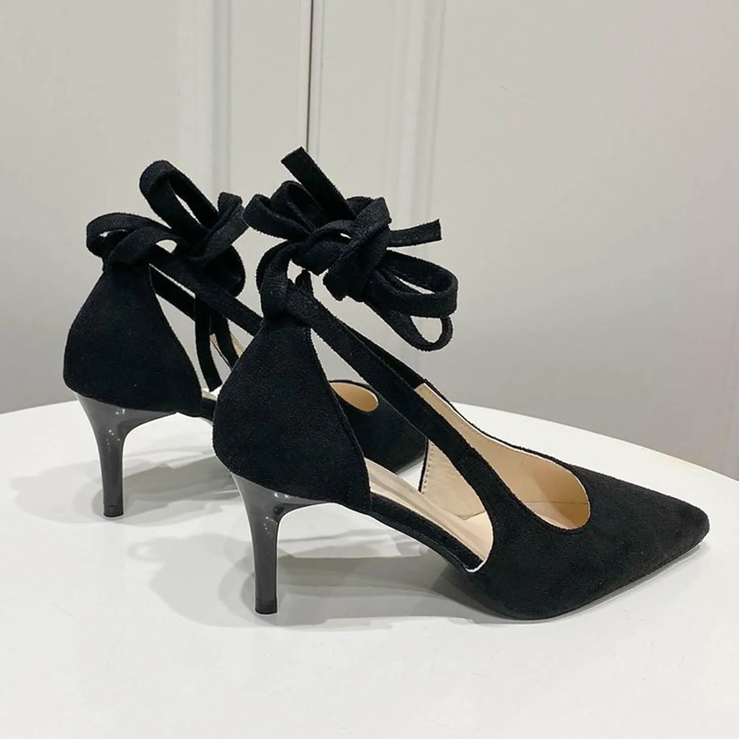 Wedding Sandals For Bride Ladies Strappy Stiletto High Heels Fashionable Solid Color Versatile Cool High Heels Sexy Comfort Strappy Dress Shoes Wedding Bridal Pumps Sandals