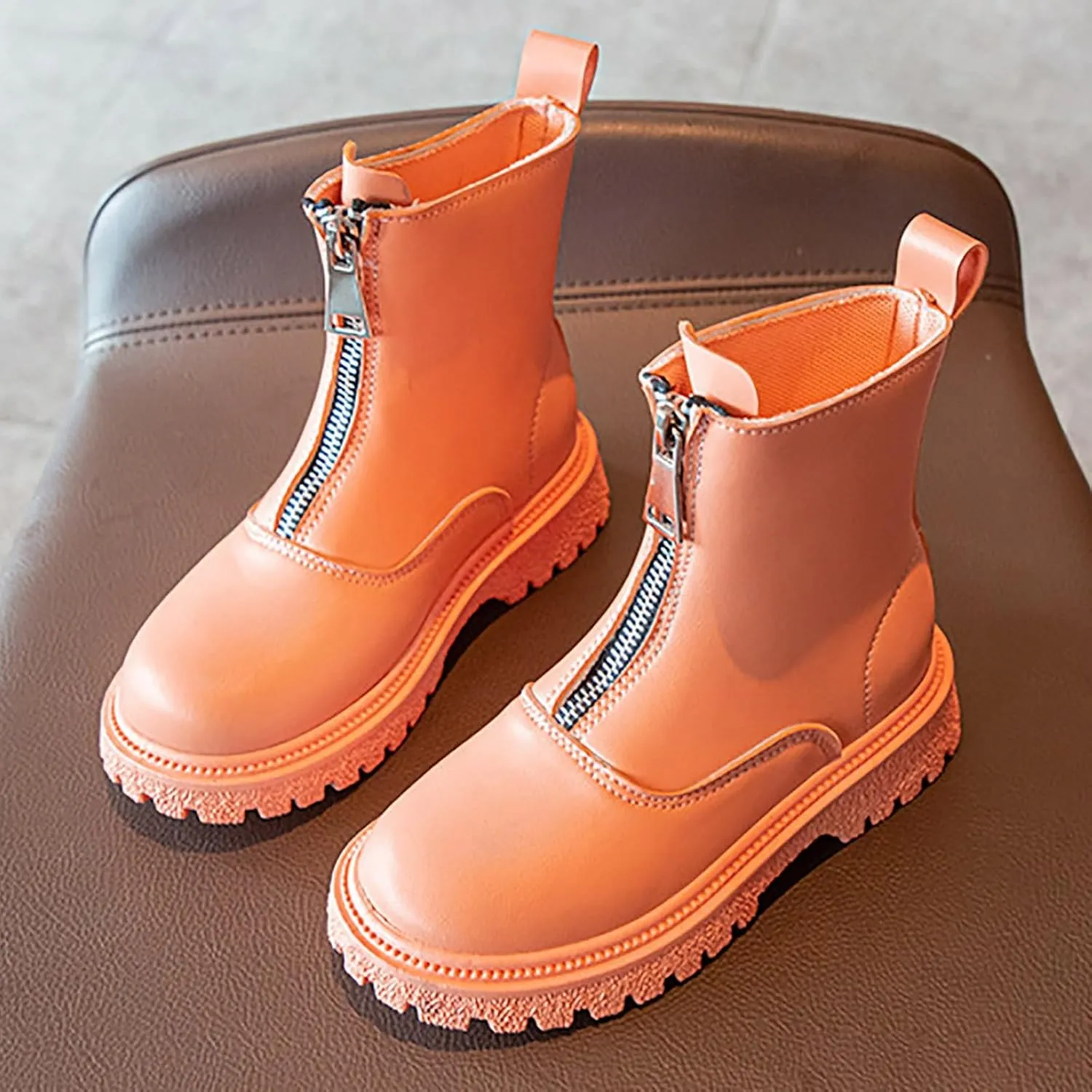 Winter Warm Hiking Snow Boots Fur Lined Waterproof Ankle Shoes Non-Slip Walking Shoes Outdoor Faux Fur Booties
